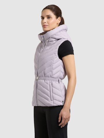 Gilet 'Demie' di khujo in lilla