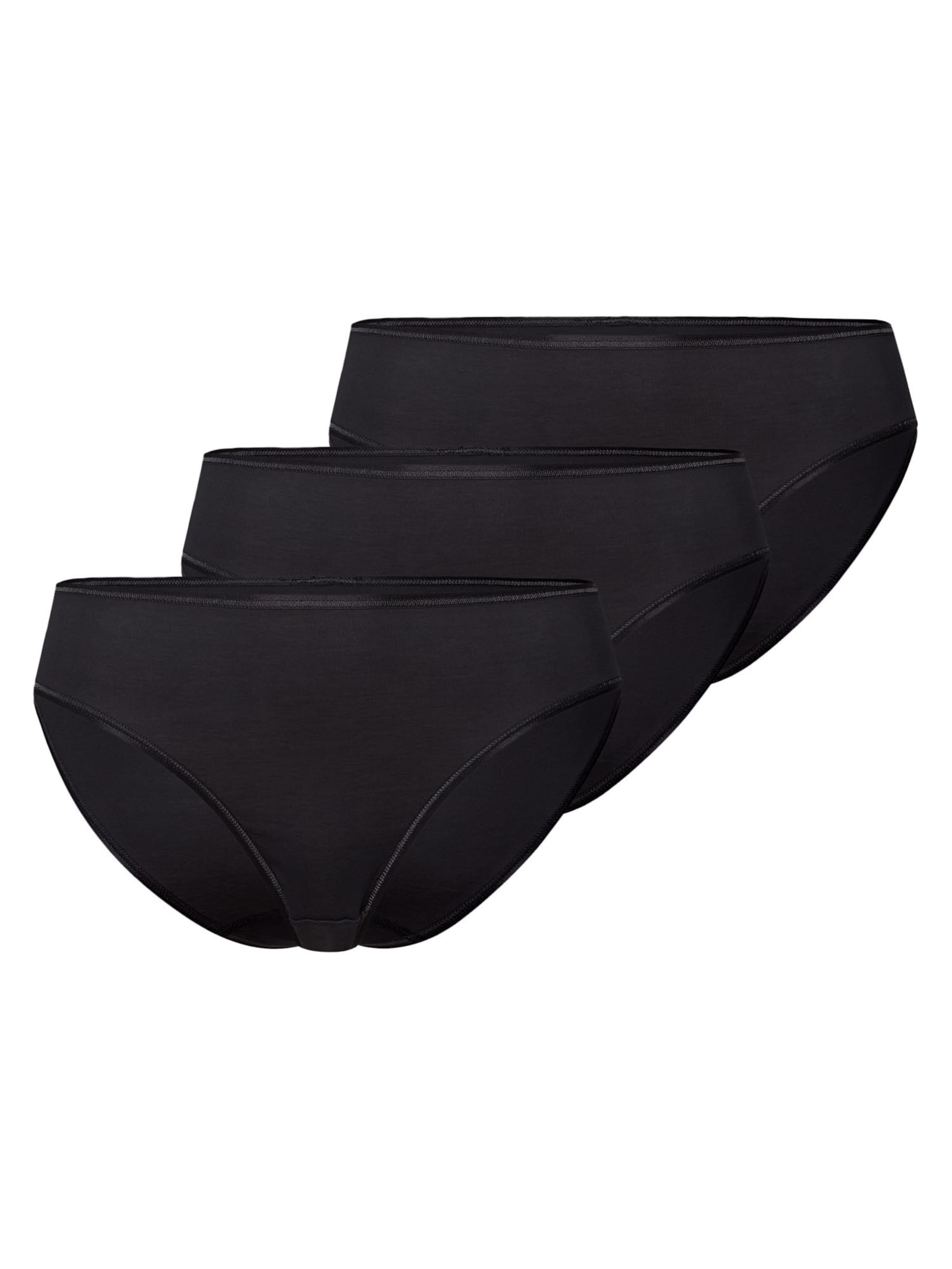 Hanro Slip 'Seamless' in Black: front