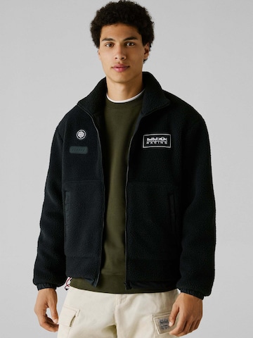 Felpa 'EXPLORER' di Red Bull Racing x Pepe Jeans in nero: frontale