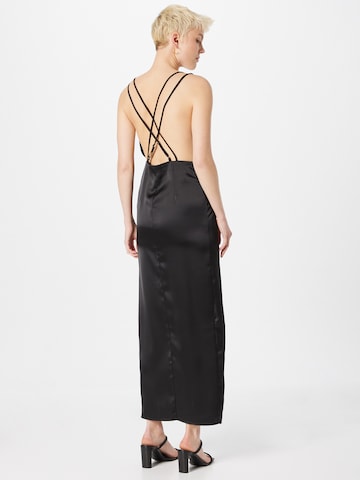 Misspap Cocktail Dress 'Strappy' in Black