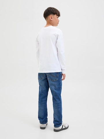 T-Shirt 'JJGEPLAS' Jack & Jones Junior en blanc