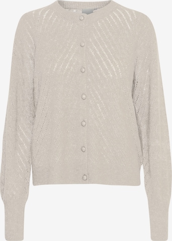 Cardigan 'Kamara' ICHI en beige : devant