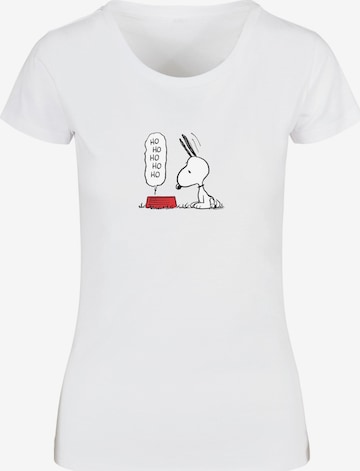 T-shirt 'Peanuts Hungry Snoopy' Merchcode en blanc : devant