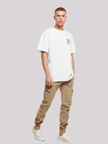 F4NT4STIC Shirt 'Tom And Jerry Mummy Jerry' in White