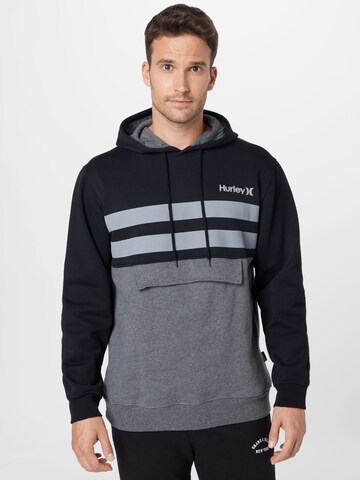 Hurley Sportsweatshirt 'OCEANCARE' in Grau: predná strana
