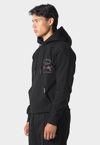 Pas De Monaco Sweatshirt 'Le Course' in Black
