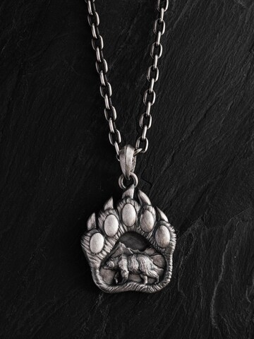 REYTEL - Colgante 'BEARS PAW' en plata: frente