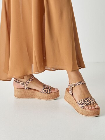 Tamaris Sandaal in Beige