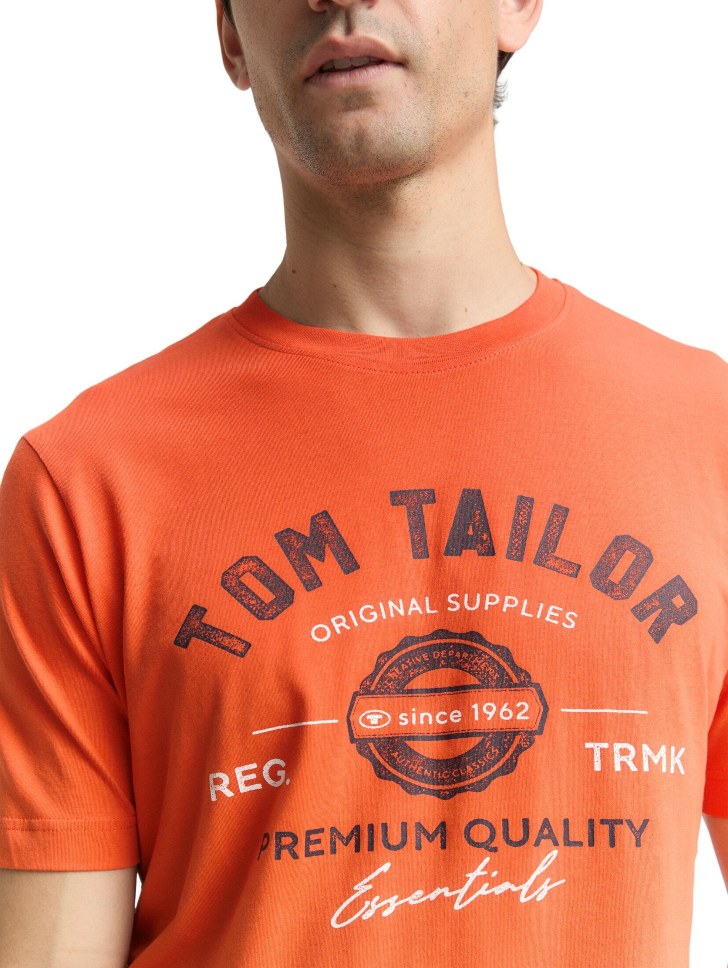 TOM TAILOR Shirt in Red