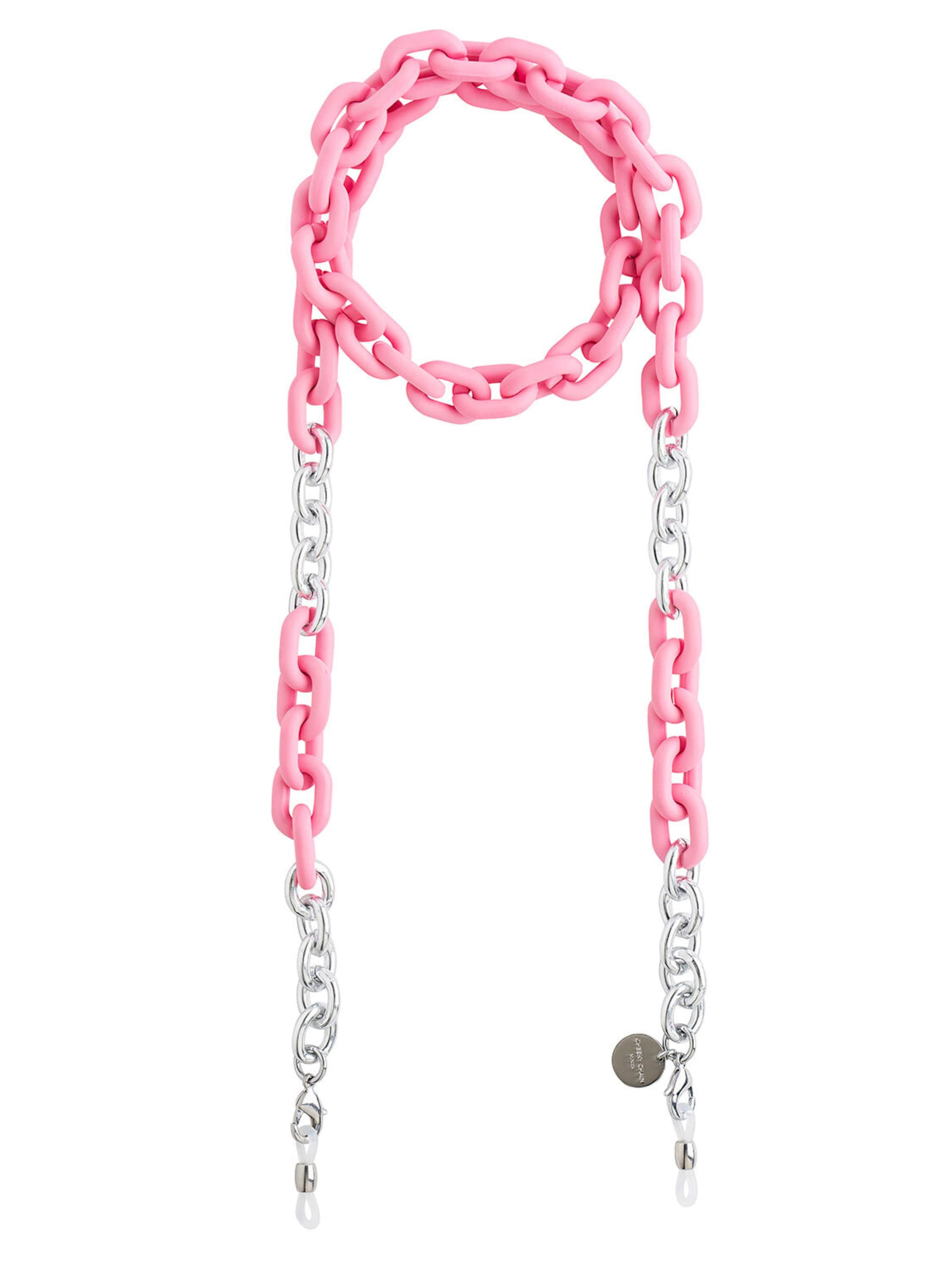 Cheeky Chain Munich Ketting 'Lio' in Roze: voorkant