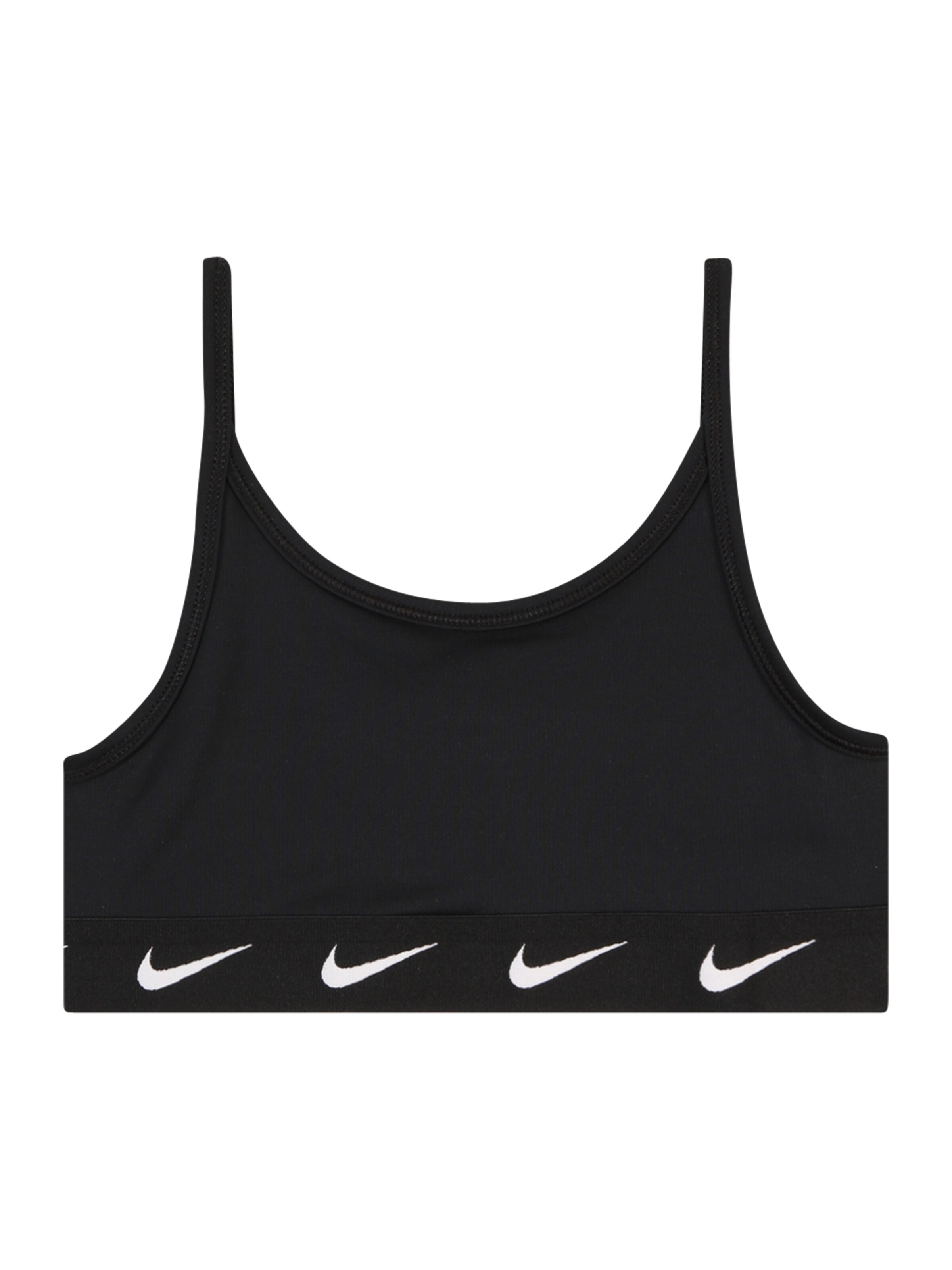 Biancheria intima sportiva 'One' di NIKE in nero: frontale