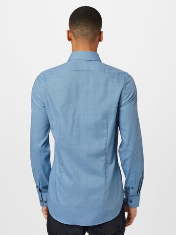 Michael Kors Slim Fit Hemd in Blau