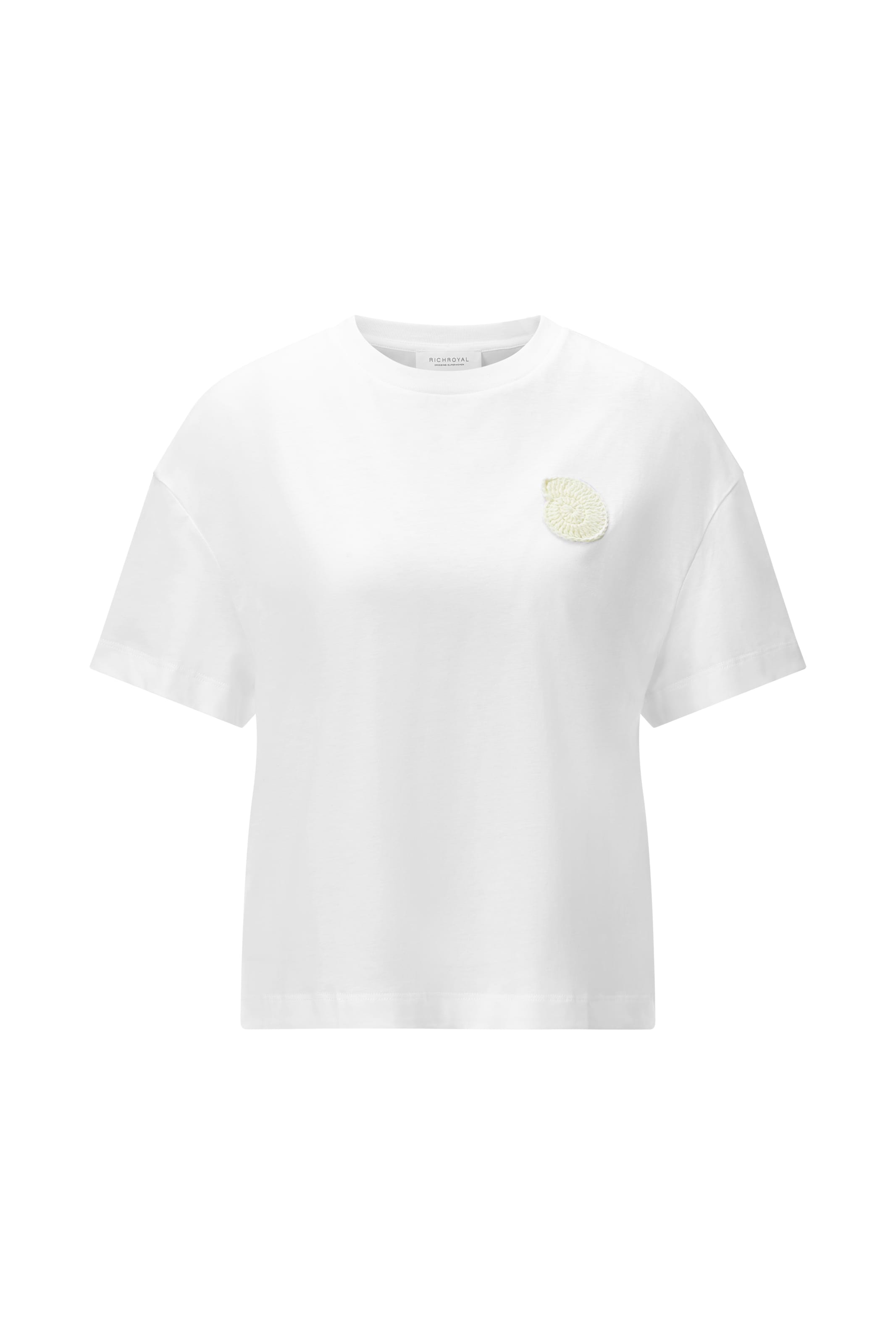Rich & Royal Shirt in White: front
