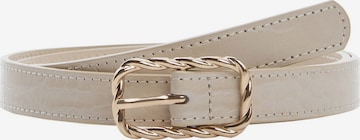 Ceinture 'POLINA' MANGO en beige : devant