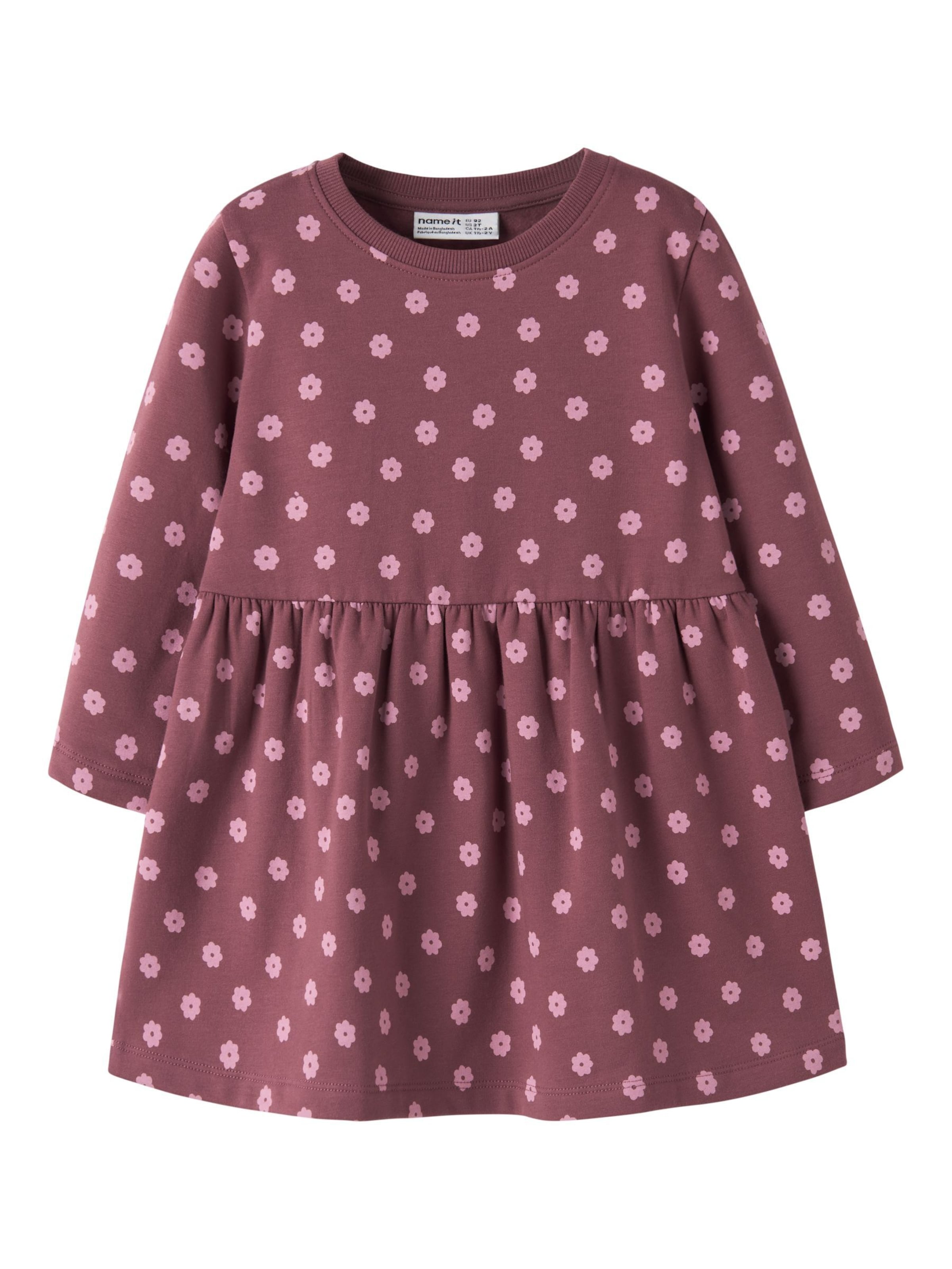 Robe 'NMFDavina' NAME IT en rouge : devant
