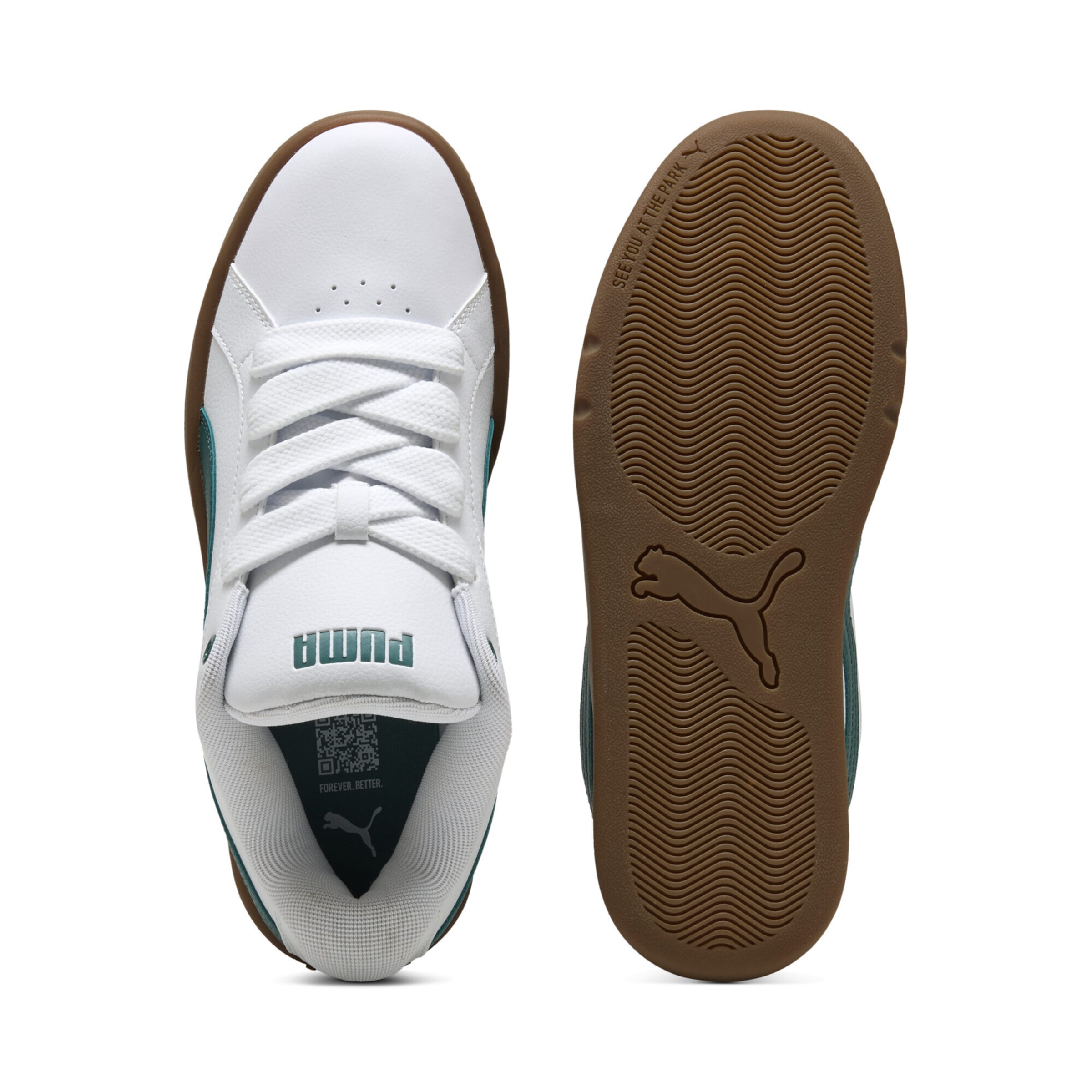 PUMA Sneakers laag 'Park Lifestyle Easy' in Wit