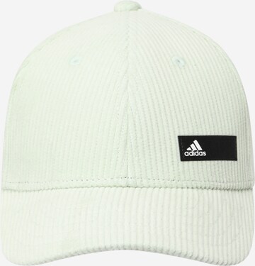 Casquette de sport 'Corduroy Dad' ADIDAS SPORTSWEAR en vert : devant