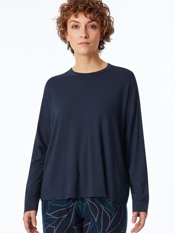 SCHIESSER - Camiseta para dormir ' Mix & Relax ' en azul