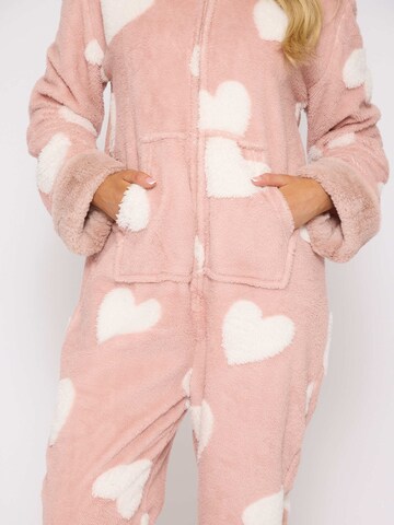 Loungeable Pyjama in Pink