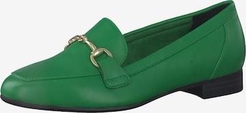 MARCO TOZZI Classic Flats in Green: front