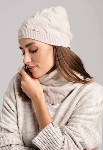 KALITE look Beanie in Beige: front