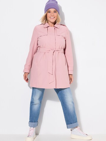 Ulla Popken Övergångskappa 'Contemporary' i rosa