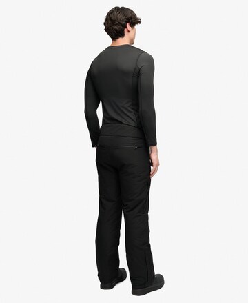 Superdry & Co Slimfit Sportbroek in Zwart