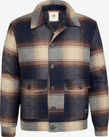 Veste mi-saison PETROL en bleu : devant