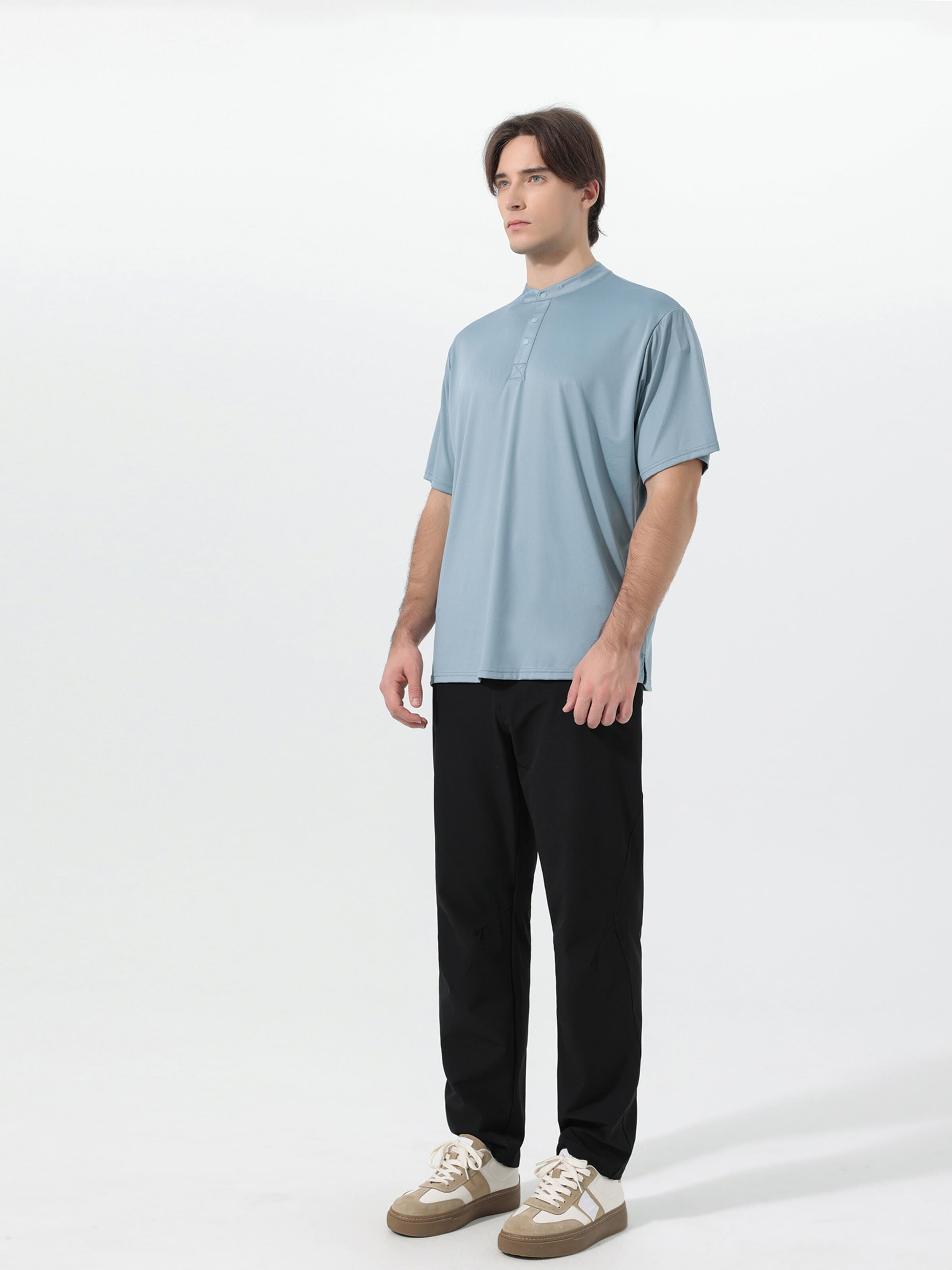 YOUTHUP Shirt 'Leibfrei' in Blue