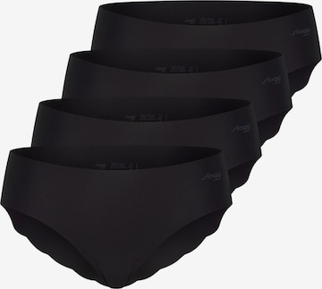 SLOGGI Boyshorts 'ZERO Microfibre 2.0' in Black: front