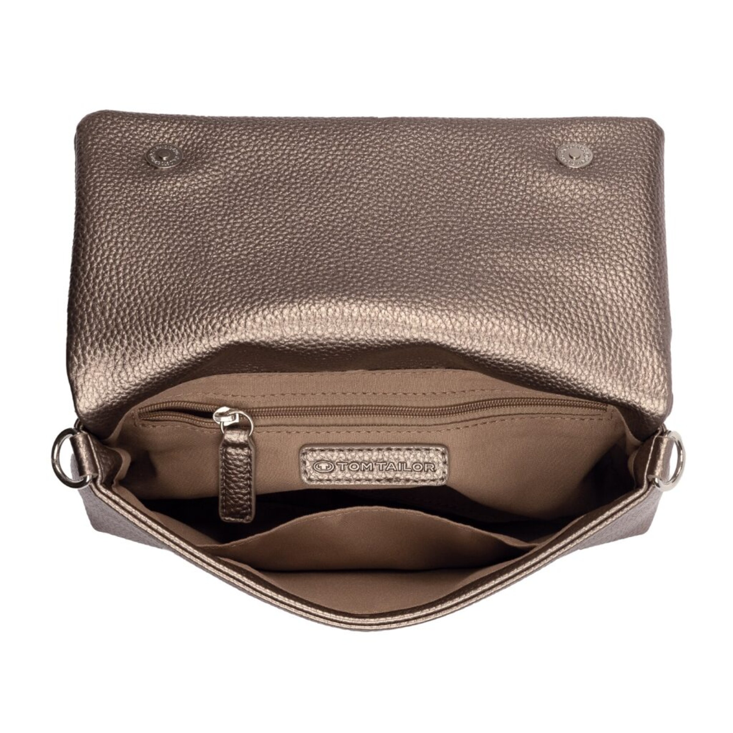 TOM TAILOR Crossbody Bag in Bronze