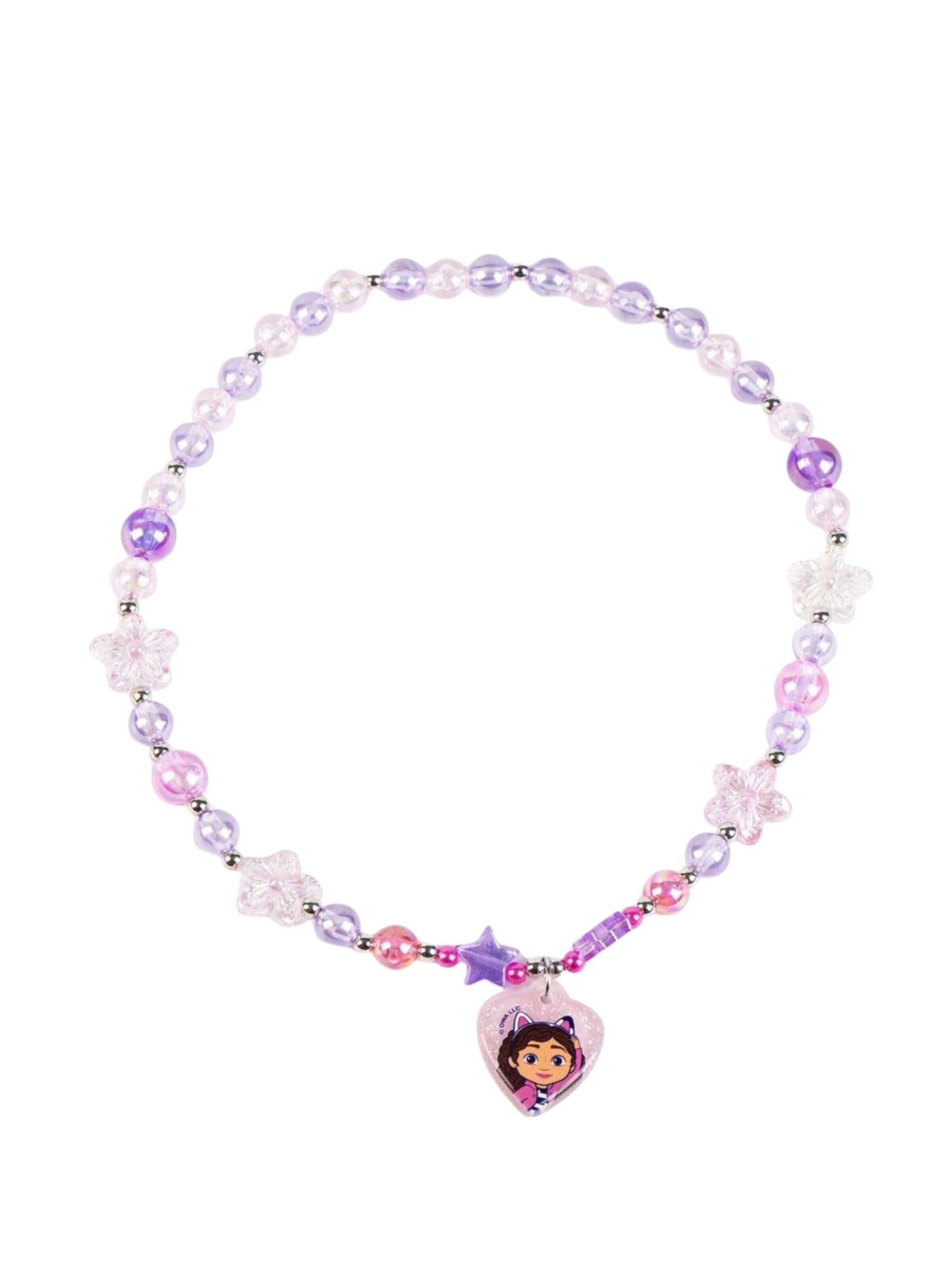 DISNEY Jewelry 'Kinderschmuck Halskette Gabby's Dollhouse' in Purple: front