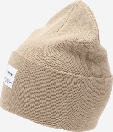 JACK & JONES - Gorra en beige: frente