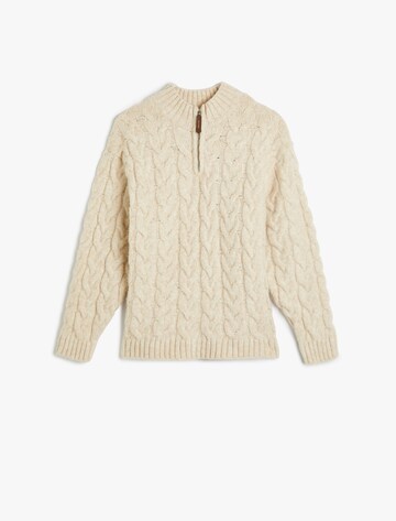 Koton Pullover in Weiß: Vorderseite