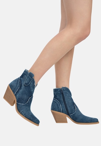 Salinyang Comwboystøvler i blå