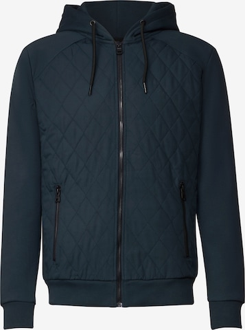 Street One MEN Sweatjacke in Blau: predná strana