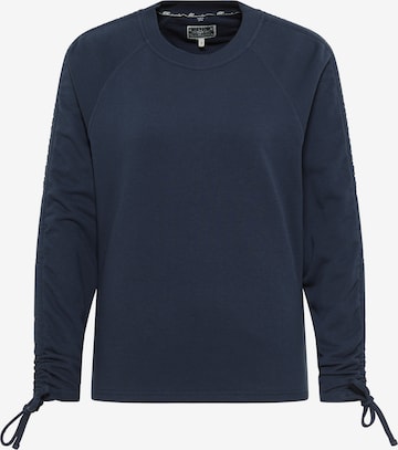 DreiMaster MaritimSweater majica 'Bridgeport' - plava boja: prednji dio