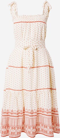 Lollys Laundry Letnia sukienka 'Tabitha' w kolorze beżowy: przód