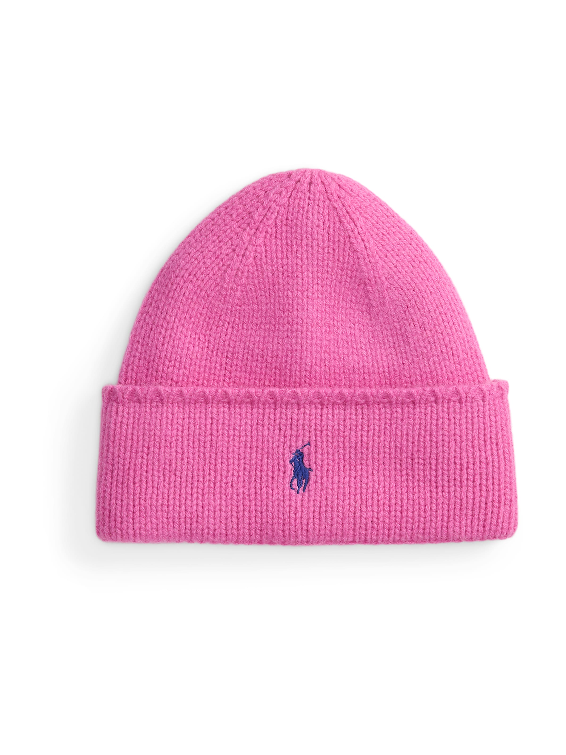 Bonnet 'PONY' Polo Ralph Lauren en rose : devant