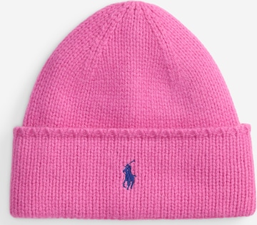 Polo Ralph Lauren Czapka 'PONY' w kolorze różowy: przód