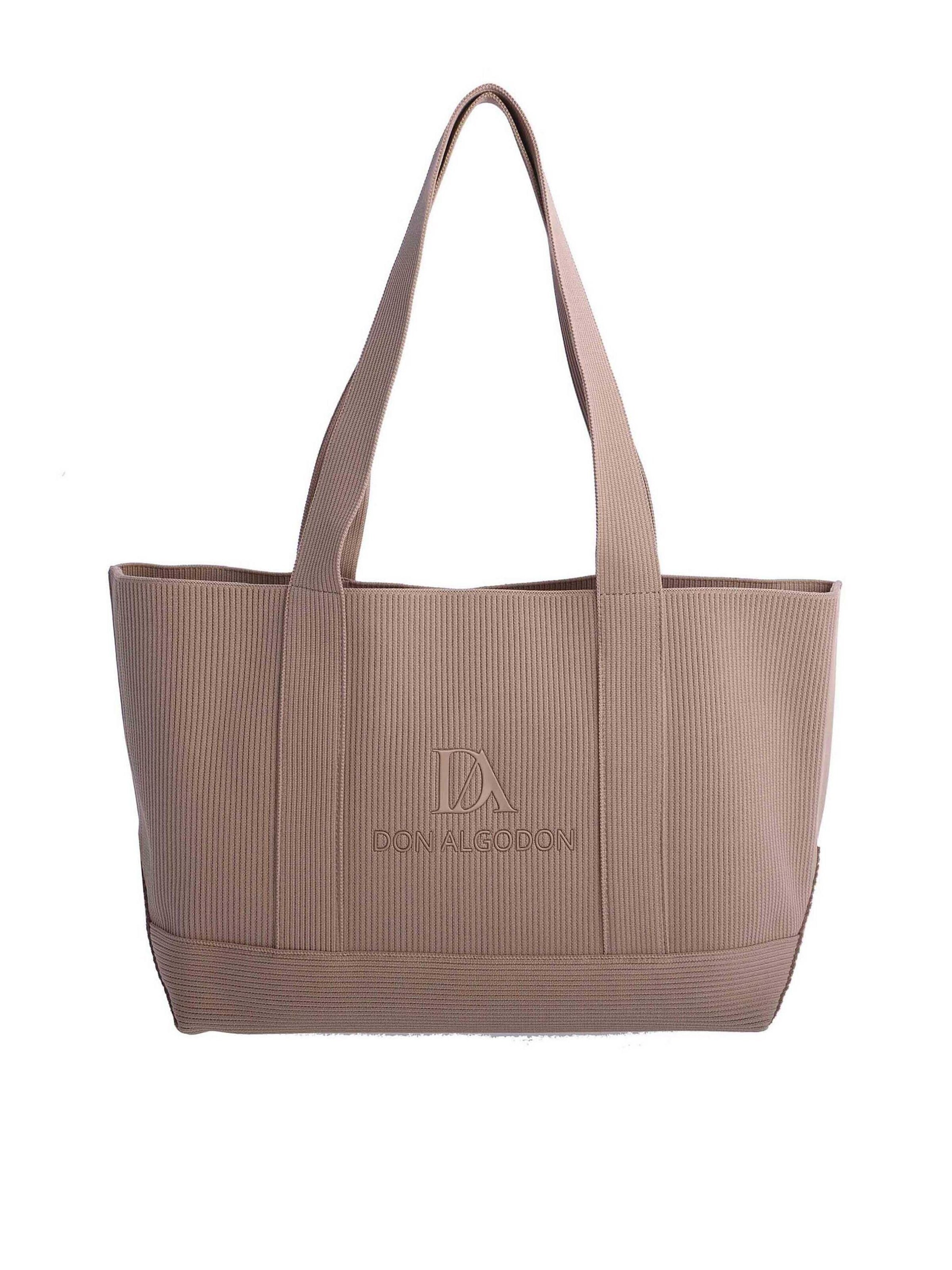 Don Algodon - Shopper 'Sintra' en marrón: frente