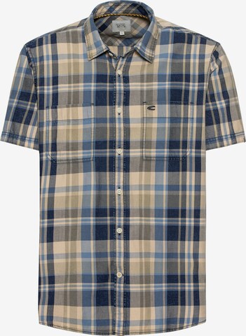 CAMEL ACTIVE Regular fit Button Up Shirt in Blue: front