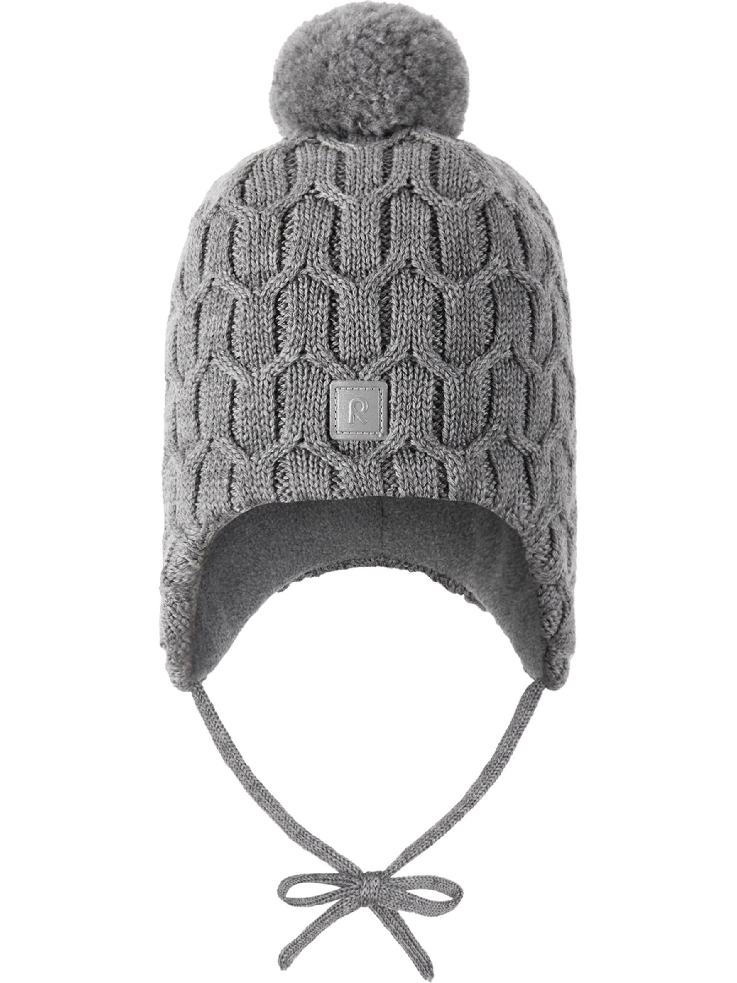 Reima Mütze 'Nunavut' in Grau: Vorderseite
