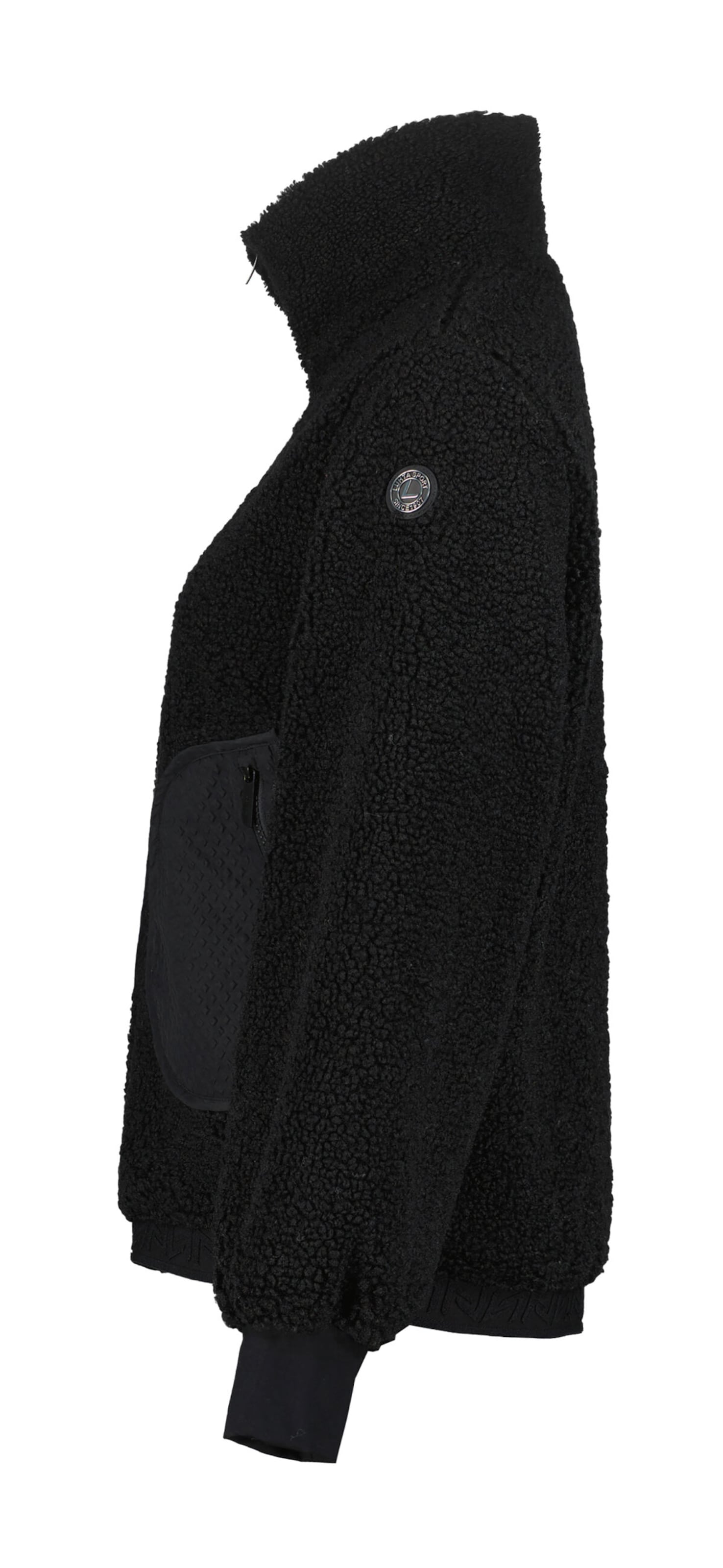 LUHTA Funktionsfleecejakke 'Iskoinen' i sort