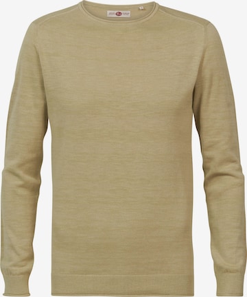 Petrol Industries Sweater in Green: front