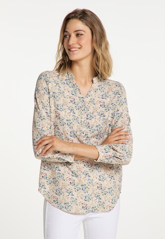 Usha Bluse in Beige: predná strana