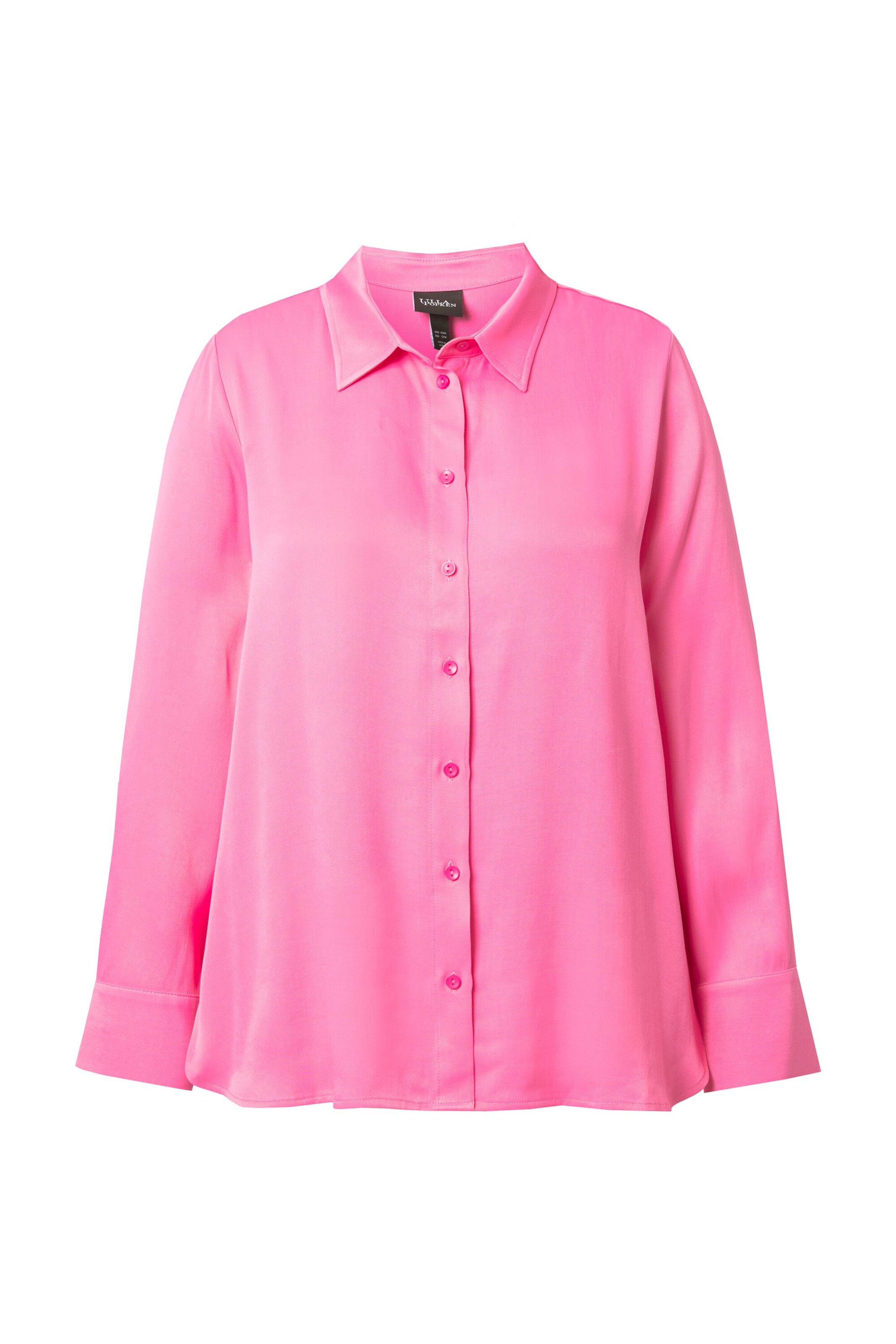 Ulla Popken Blouse in Roze: voorkant