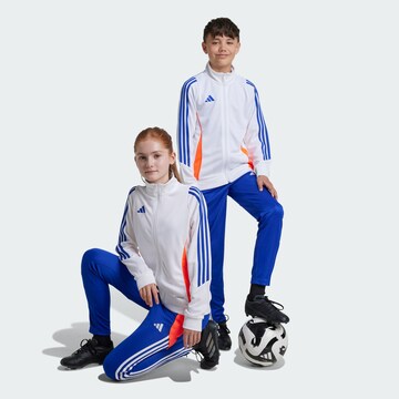 ADIDAS PERFORMANCE Slimfit Sporthose 'Tiro 24' in Blau: Vorderseite