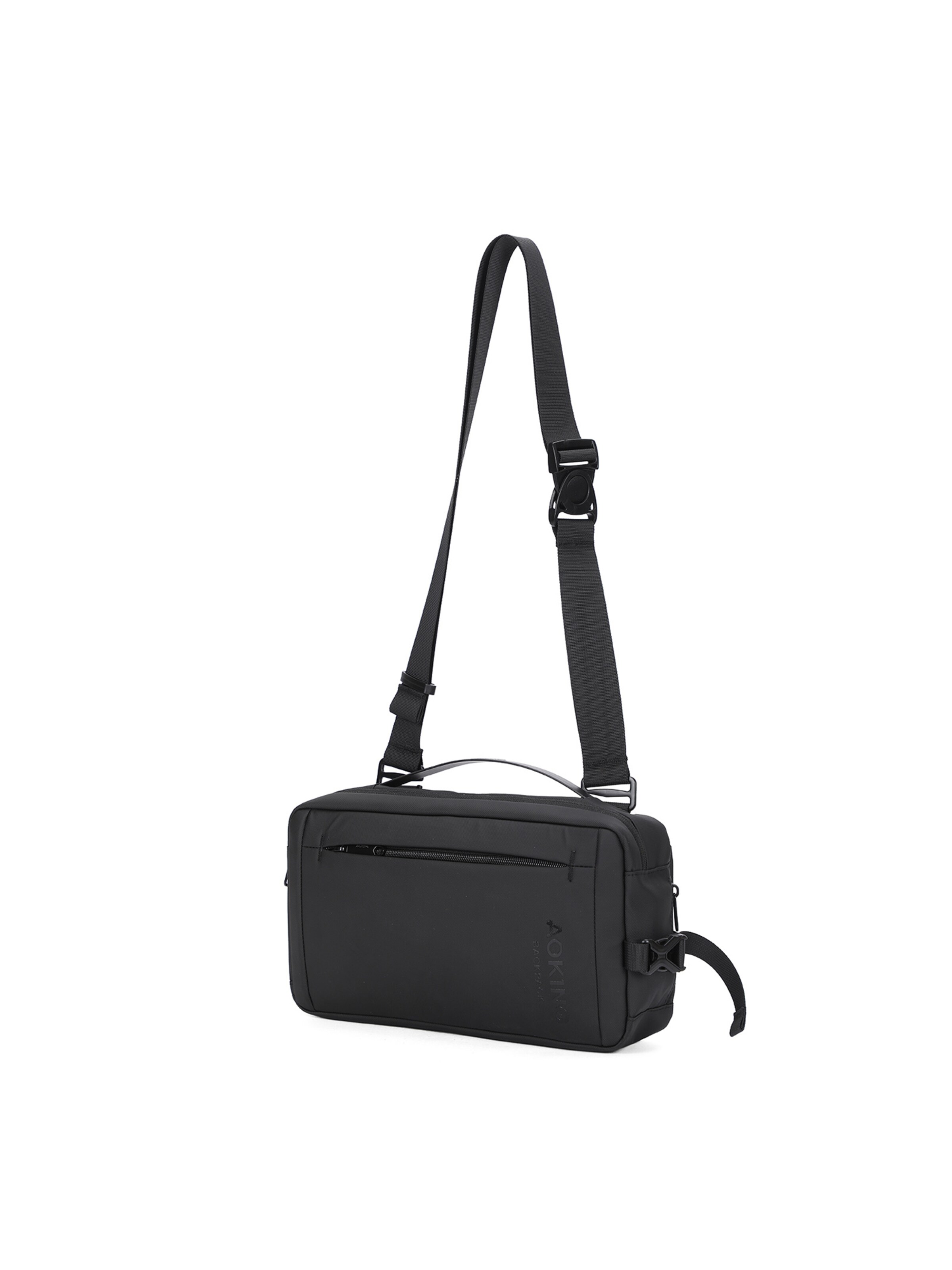 Aoking Schoudertas in Zwart: voorkant