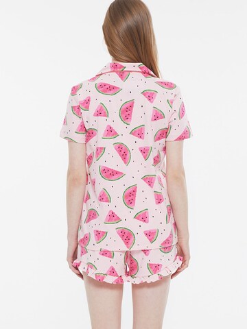 Trendyol Short Pajama Set in Pink